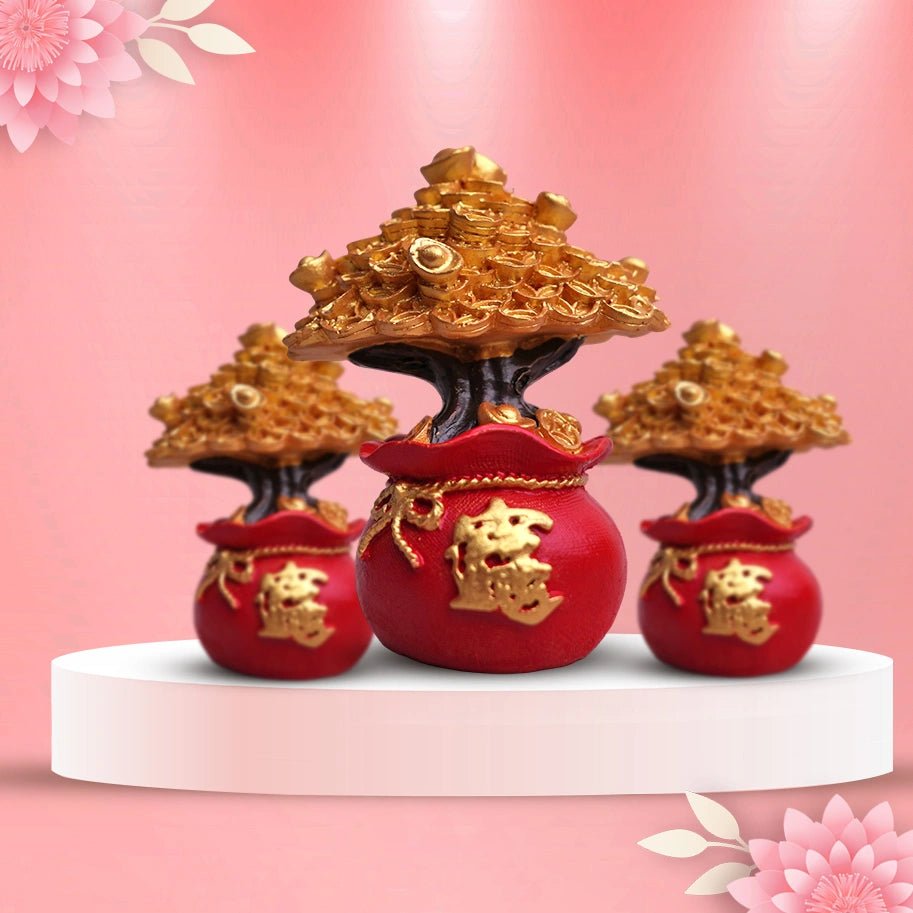 Feng Shui Ingot Wealth Coin Tree - Aditya Kundali