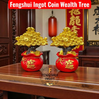 Feng Shui Ingot Wealth Coin Tree - Aditya Kundali