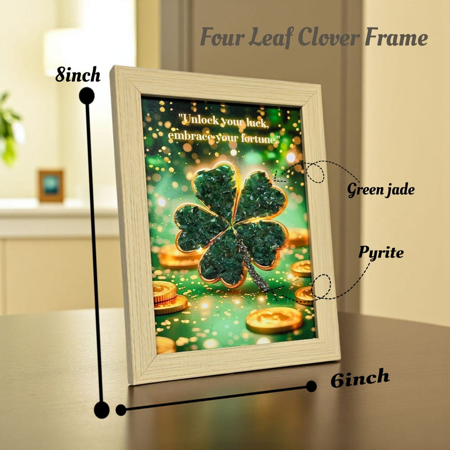 Four Leaf Clover Frame by Aditya Kundli - Aditya Kundali