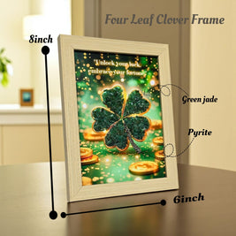 Four Leaf Clover Frame by Aditya Kundli - Aditya Kundali