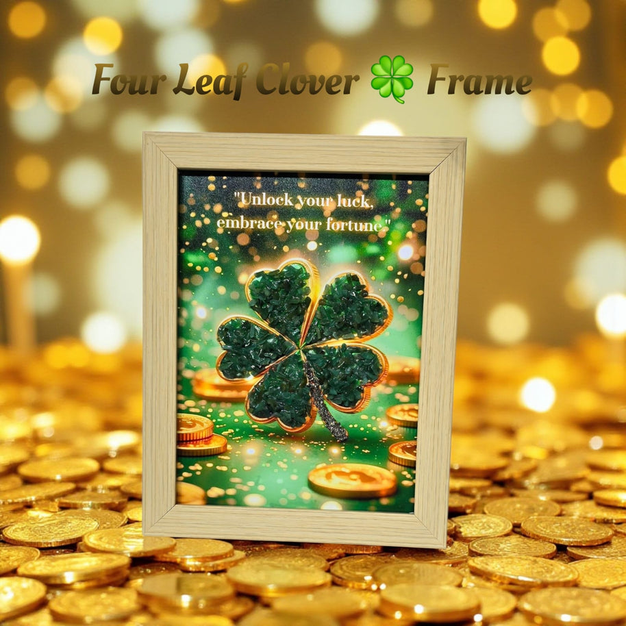 Four Leaf Clover Frame by Aditya Kundli - Aditya Kundali