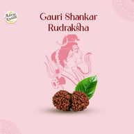 Gauri Shankar Rudraksha by Aditya Kundli - Aditya Kundali