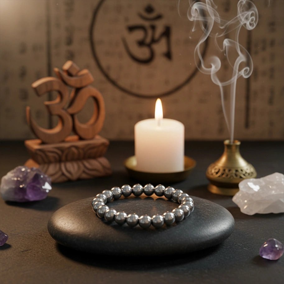 Gold Pyrite Bracelet - Aditya Kundali