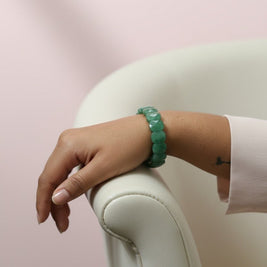 Green Aventurine Bracelet by Aditya Kundli - Aditya Kundali