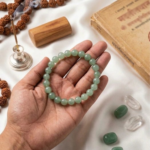 Green Jade Bracelet - Aditya Kundali