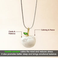 Howlite Apple Pendant - Aditya Kundali