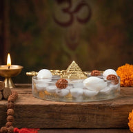 Kuber Key & Shri Yantra Plate - Aditya Kundali