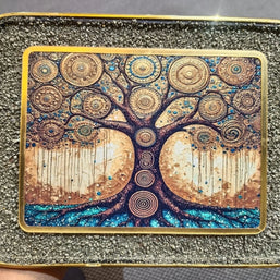 Luck & Money Tree Pyrite Frame - Aditya Kundali