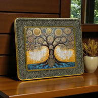 Luck & Money Tree Pyrite Frame - Aditya Kundali