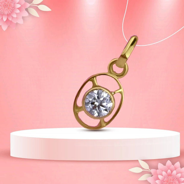Moissanite Pendant - Aditya Kundali