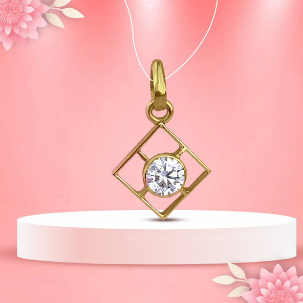 Moissanite Pendant by Aditya Kundli - Aditya Kundali