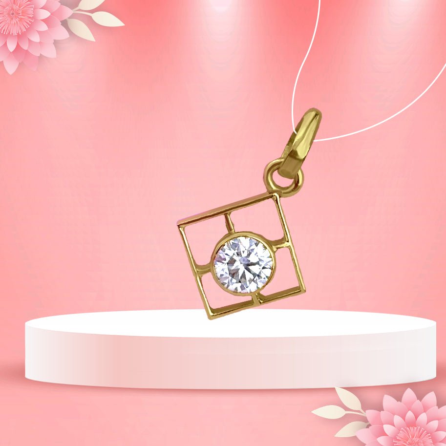 Moissanite Pendant by Aditya Kundli - Aditya Kundali