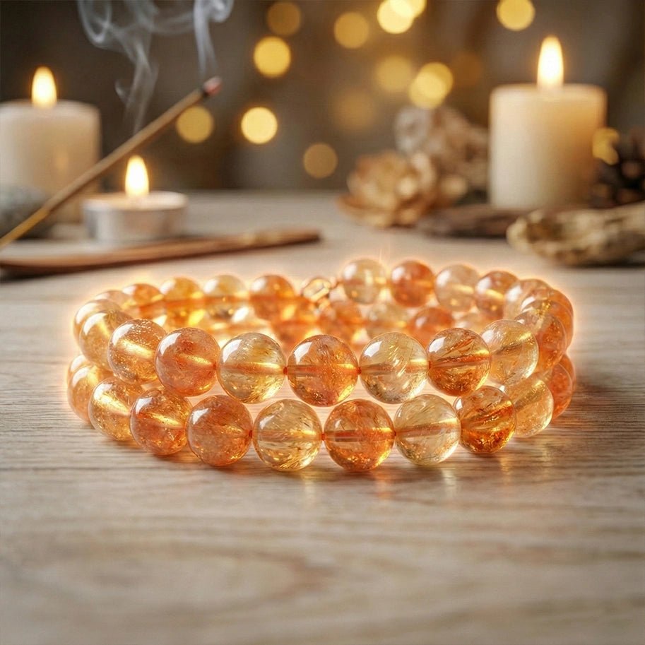 Natural Citrine Bracelet - Aditya Kundali