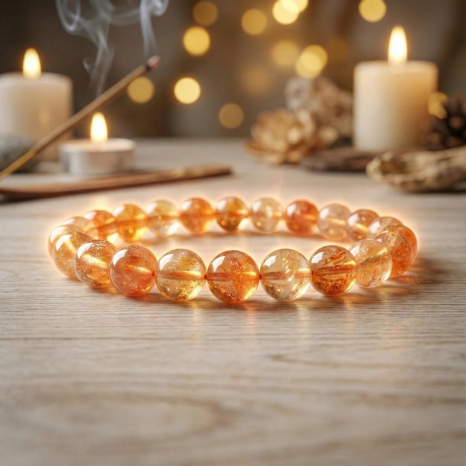Natural Citrine Bracelet - Aditya Kundali