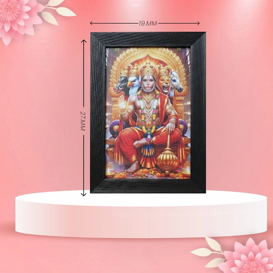 Panchmukhi Hanuman Frame - Aditya Kundali
