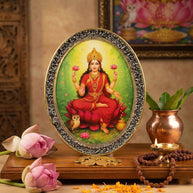 Pyrite Round Laxmi Frame - Aditya Kundali