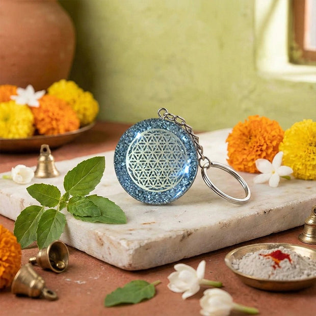 Pyrite Spiritual Keychain - Aditya Kundali