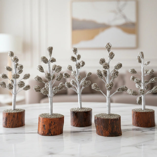 Natural Pyrite Stone Trees