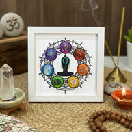 Seven Chakras Crystal Frame - Aditya Kundali