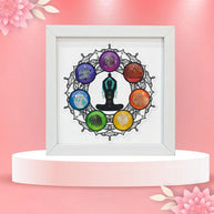 Seven Chakras Crystal Frame - Aditya Kundali