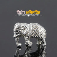Silver Small Elephant - Aditya Kundali