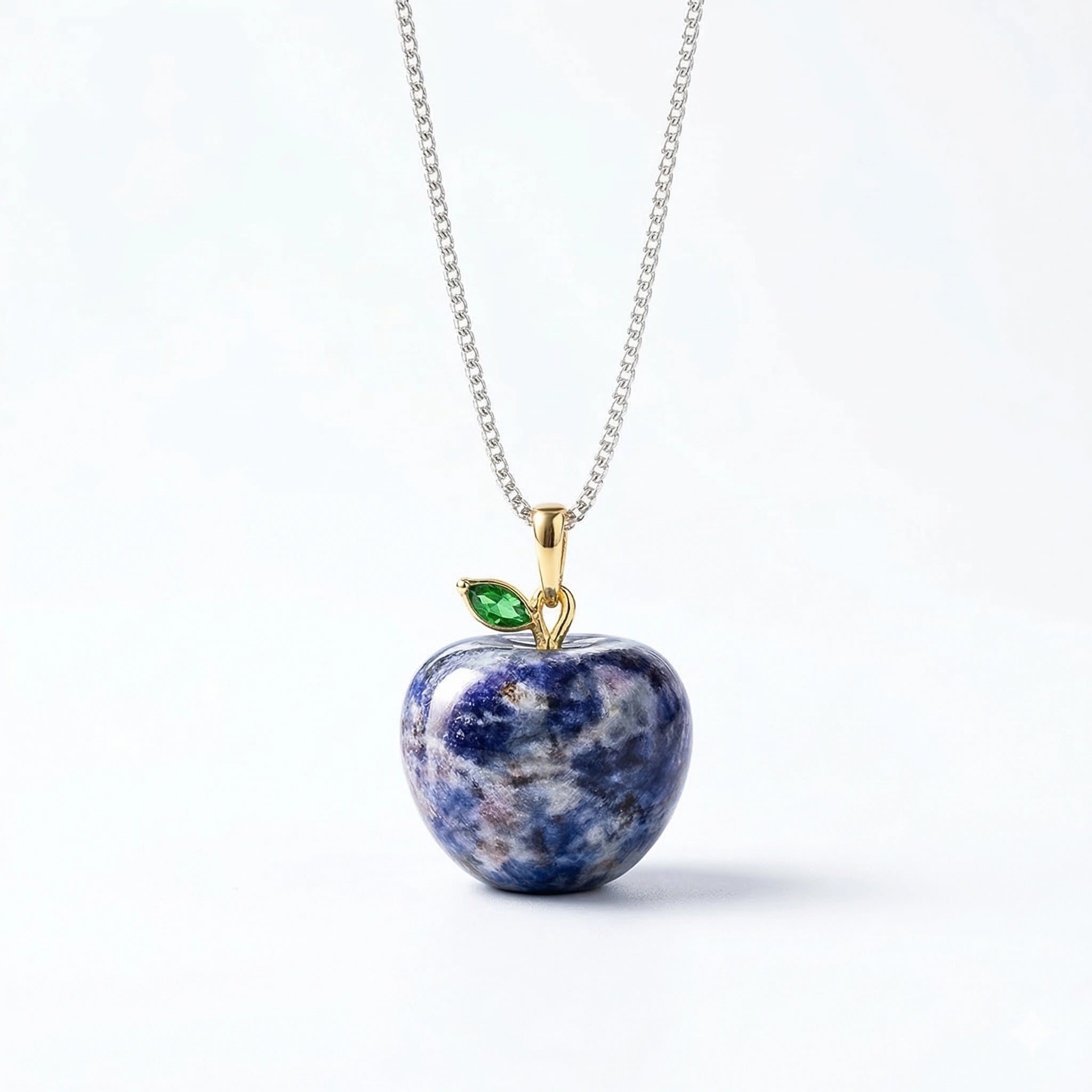 Sodalite Apple Pendant - Aditya Kundali