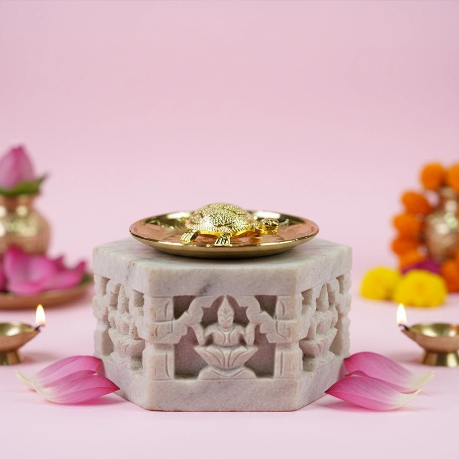 Turtle With Plate - Aditya Kundali