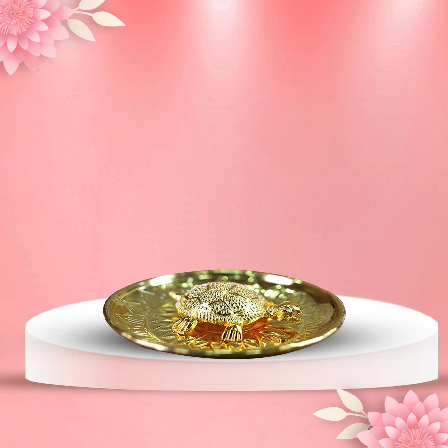 Turtle With Plate - Aditya Kundali