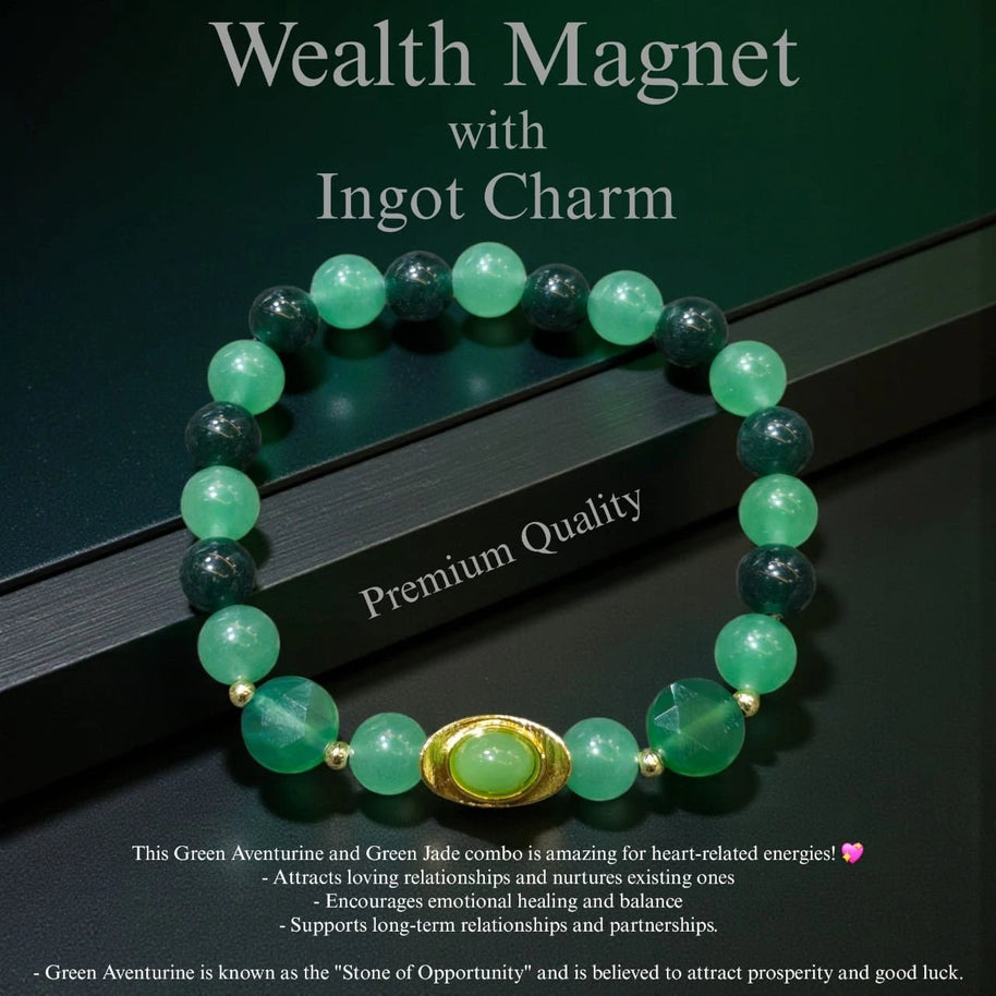 Wealth Magnet with Ingot Charm - Aditya Kundali