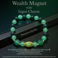 Wealth Magnet with Ingot Charm - Aditya Kundali