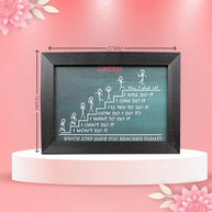 Which Step Have You Reached Today Frame - Aditya Kundali