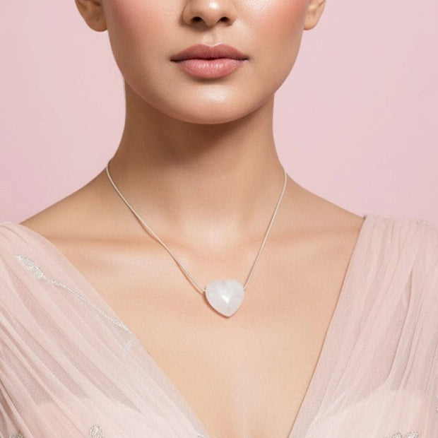 White Aventurine Pendant - Aditya Kundali